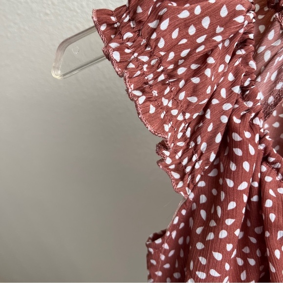 PRINCESS POLLY Peasant Tie Bodice with Cap Sleeves. Size 0 - Picture 6 of 10